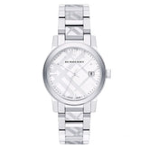 Burberry Unisex "The City" Silber - BU9037 | Uhren auf Rechnung Kaufen